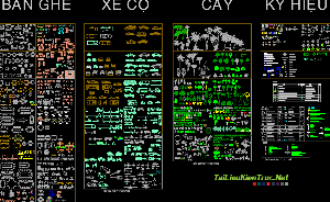 Thư Viện Autocad 2D Nội Thất Full [Link Hỏng]